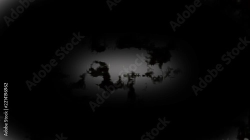 Cinematic Dark Grunge Ink Bleed Overlay