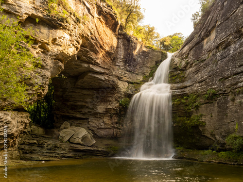 Foradada waterfall, Cantonigros, Catalonia, Spain