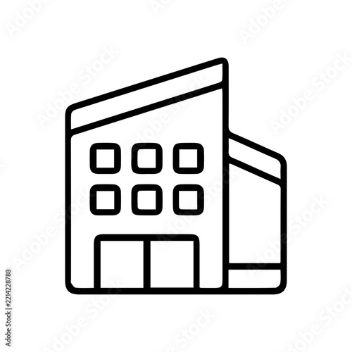 Modern Office Building Icon