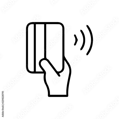 Contactless payment icon