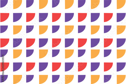 Abstract Minimalist Geometric Pattern Modern Seamless Vector Tile Collection
