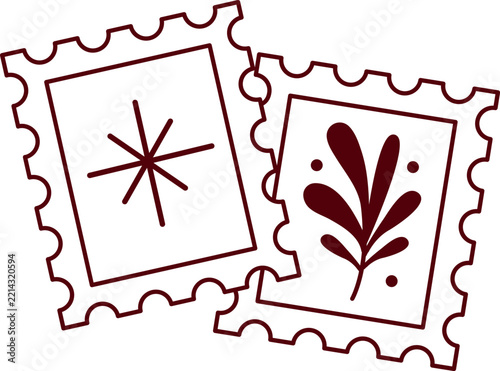 Mega collection of 50 hand-drawn Christmas and winter holiday outline icons. Includes gingerbread houses, Santa Claus, reindeer, ornaments, gifts, fireplace, candles, and cozy drinks. Perfect for holi