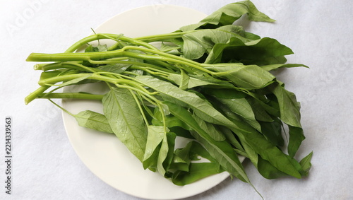 新鮮な空芯菜