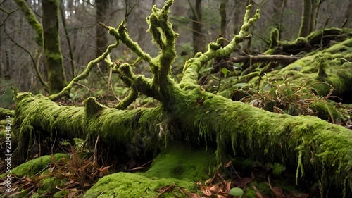 moss on tree