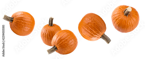 pumpkin isolated on white background. clipping path