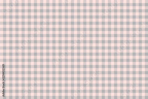 Real seamless grey color and Misty Rose tartan check pattern
