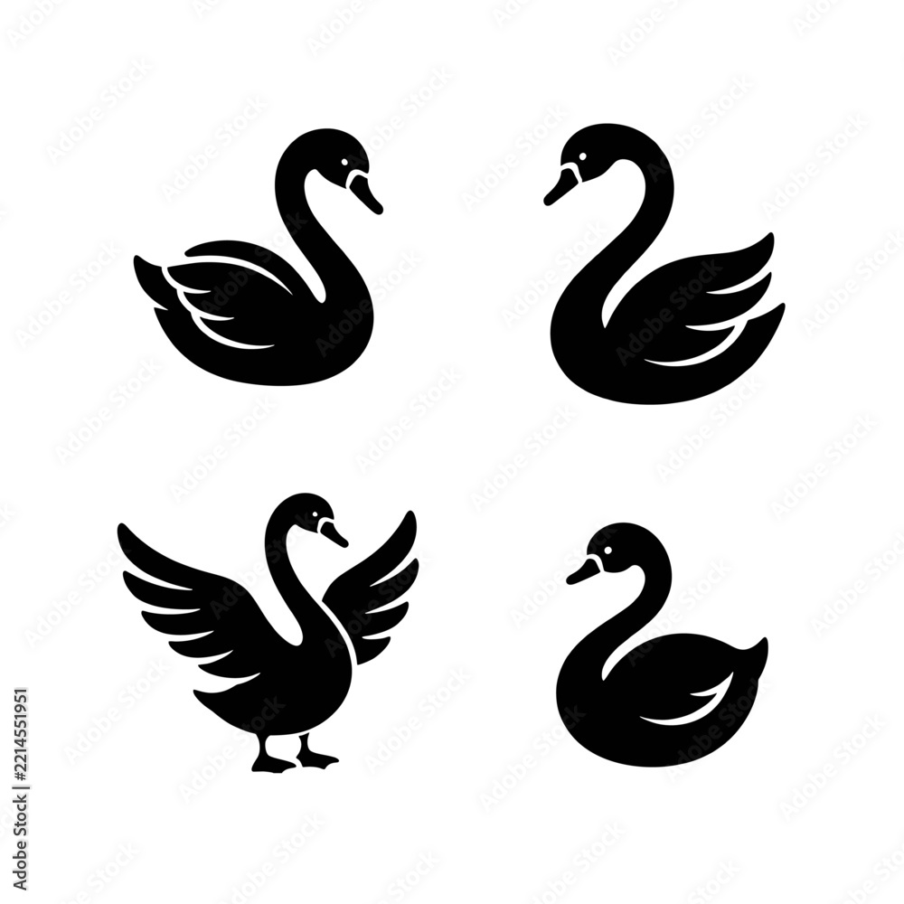 Fototapeta premium swan.ai