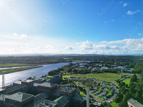 View of the hospital at Duntocher