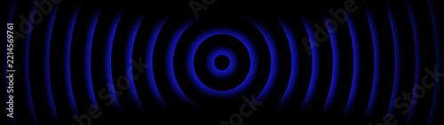 Radio waves waves background. network tower produced radio wave concept. Digital radio wave signal animation. Radio wave concept