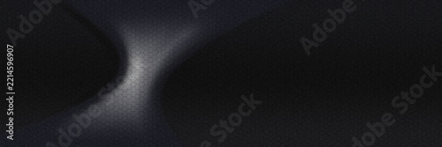 Abstract Black Background With White Gray Light Spotlight Effect