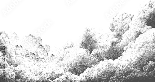 Abstract Stipple Cloud Texture with Scattered Dots, Soft Monochrome Speckles and Grunge Distress Overlay Effect.