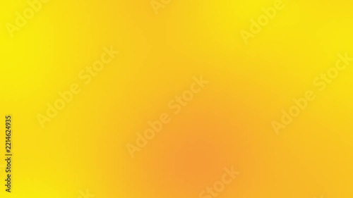 Horizontal Neon yellow and orange gradient ready to use loop with geometric detail