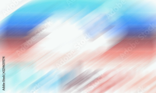 Abstract background with diagonal motion blur effect in soft blue and red tones, creating a dynamic and artistic sense of movement
