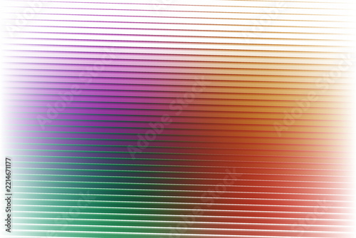 Vibrant horizontal lines with colorful gradient, digital scanline texture, modern striped abstract background