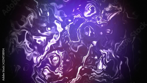 Holographic Frosted Glass Background Loop with Chromatic Dispersion