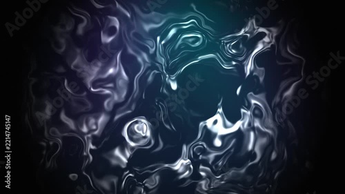 Premium Frosted Glass Background Loop with Chromatic Dispersion and Refraction