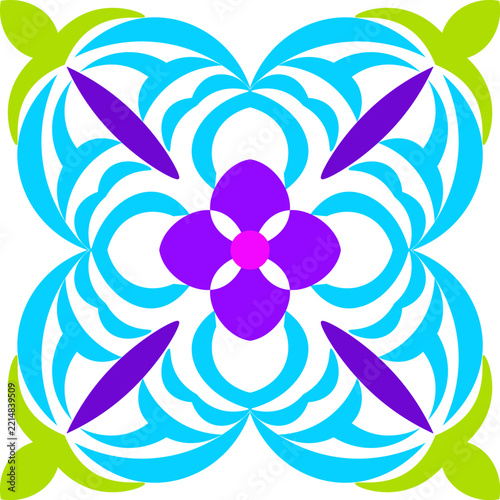 floral pattern. colorful floral pattern. floral pattern that can be repeated