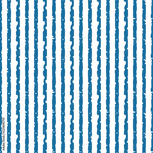 Seamless stripe pattern, hand-drawn vertical lines, irregular lines design, vector print