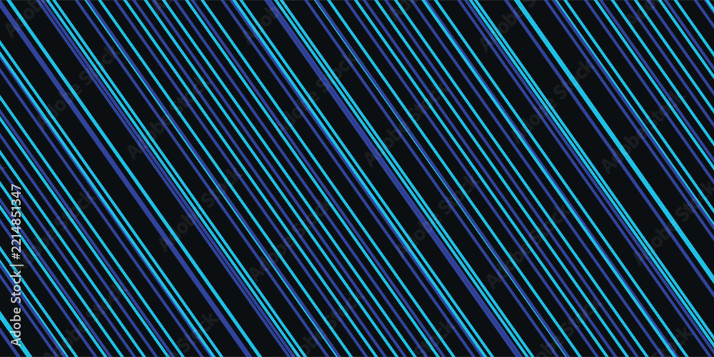 Fototapeta premium Cyan Grid Lines on Black Abstract Background