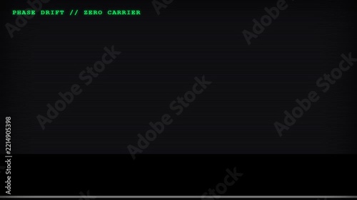 Retro VHS scanline glitch overlay with dark horizontal lines
