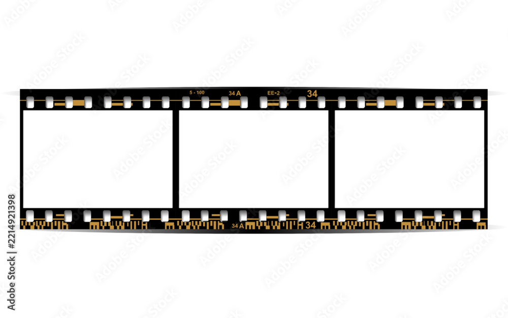 Fototapeta premium old film strip
