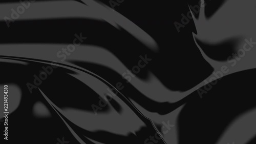 dark abstract liquid metal animation with slow elegant smooth flowing motion for luxury corporate background and modern web design
