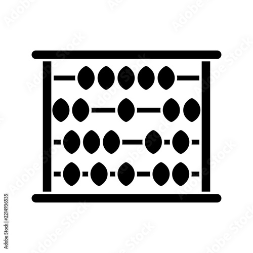 Abacus icon design template