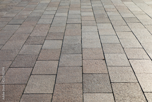 Brick pavement texture background