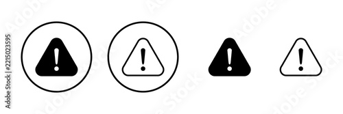 Danger icon symbol for apps and websites. attention sign and symbol. attention sign. exclamation