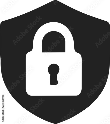 Digital Security and Cybersecurity Icon