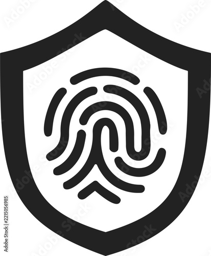Digital Security and Cybersecurity Icon