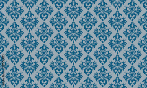 seamless damask pattern