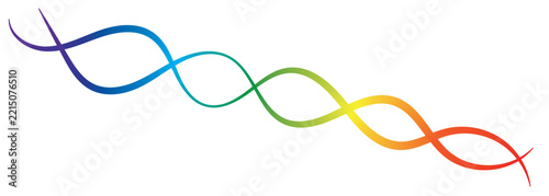 Vibrant Multicolor Interlocking Circular Ribbon Pattern with Repeating Loops and Decorative Continuous Lines. 