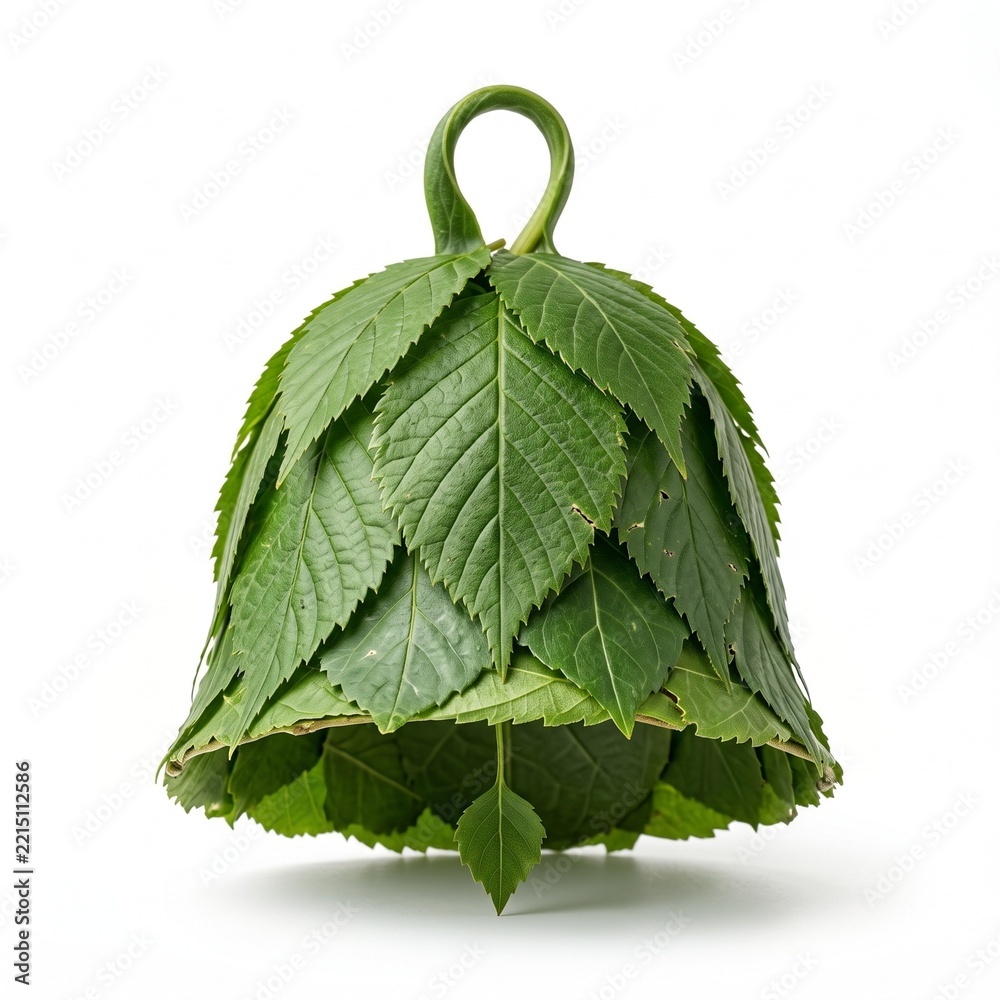 Fototapeta premium Bell Made With Leaf 
