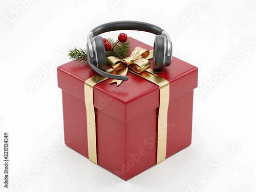 Gift Box with Headphones