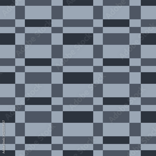 Japanese Checkered Net Vector Seamless Pattern