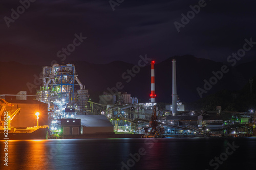 津久見市の工場夜景