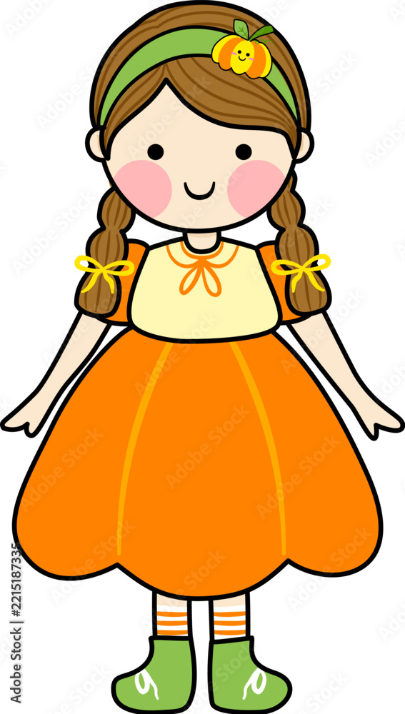 Fototapeta premium Happy Halloween ,Cute Ghost Pumpkin ,Kawaii Ghost, halloween candy, Spooky Ghost 