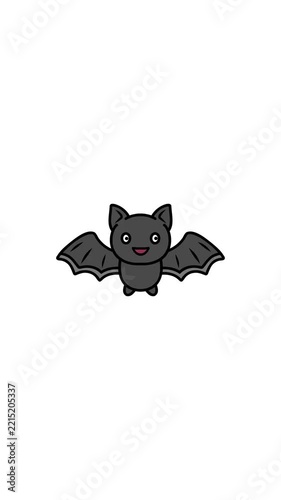  Flying Bat Cartoon Animation Video