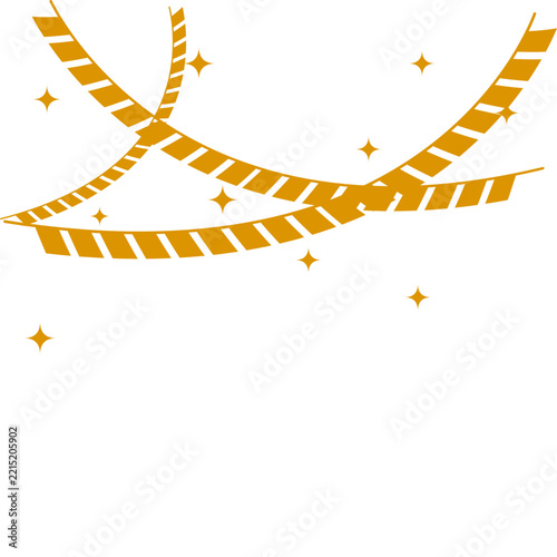 Elegant Gold New Year's Eve Bunting