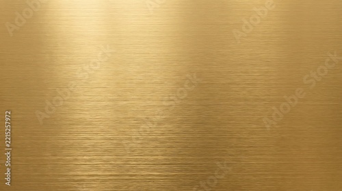 Brushed Gold Metal Texture Background