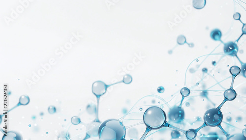 Modern Blue Healthcare Medical Background with DNA and Medical Symbols