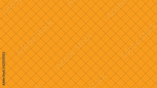 Vibrant orange background featuring a subtle, repeating diamond grid pattern, creating a textured surface ideal for modern design projects or digital aesthetics