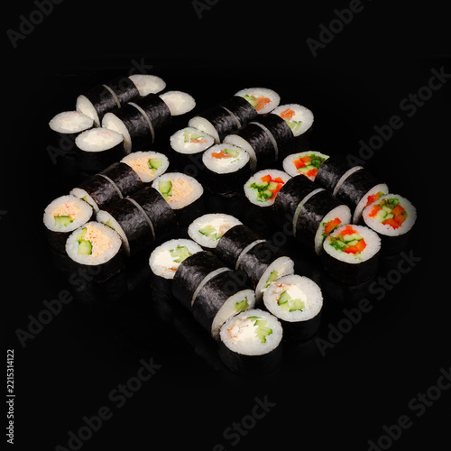 Gourmet Large Assorted Maki Sushi Platter Set