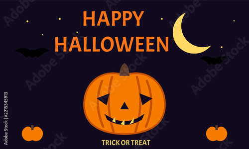 Happy Halloween Spooky Celebration Background