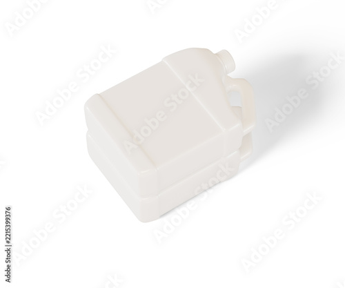 Realistic 3d render manual jerry can for mockup collection