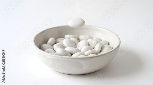 Exhausting Effort to Maintain Stability with Suspended Pebble Arrangement
