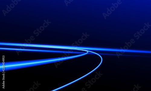 Abstract speed Business Start up launching product with Electric car and city concept Hitech communication concept innovation background,  vector design