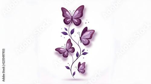 Majestic black bird illustration with outspread wings crown and halo symbol of freedom and royalty on white background