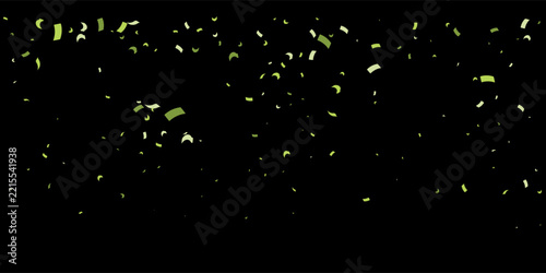 Festive Gold Confetti Party Decoration, Falling Bright Paper Background for Happy Birthday Celebration and Surprise Holiday Greeting
